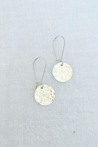 Beaten Moon Luna Earrings