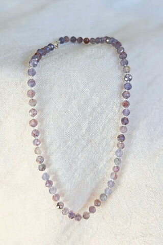 Rare Sunstone & Iolite Anklet