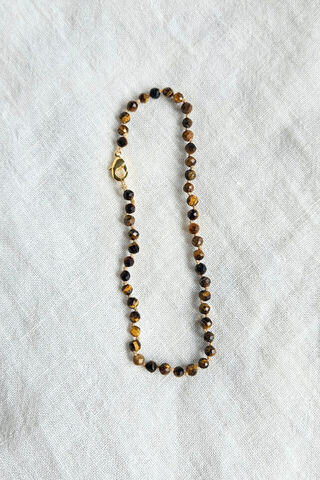 Golden Tiger Eye Anklet
